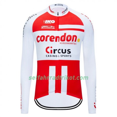 Radtrikot 2019 Corendon-Circus Langarm N001